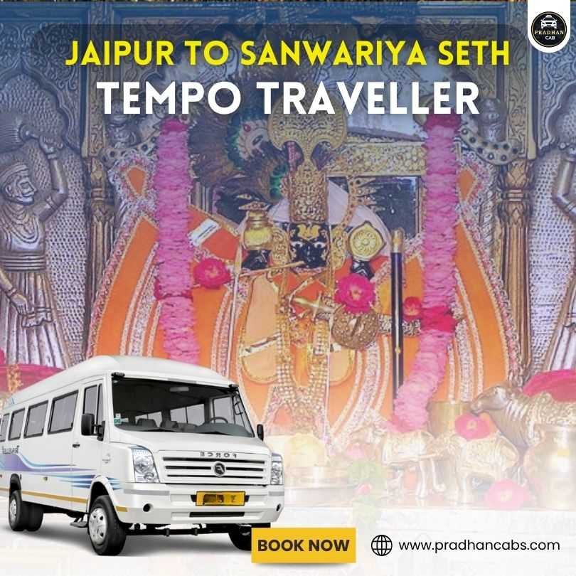 Jaipur to Sanwariya Seth Tempo traveller (1)